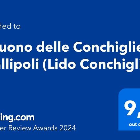 Il Suono Delle Conchiglie - Lido Conchiglie Gallipoli Exterior photo
