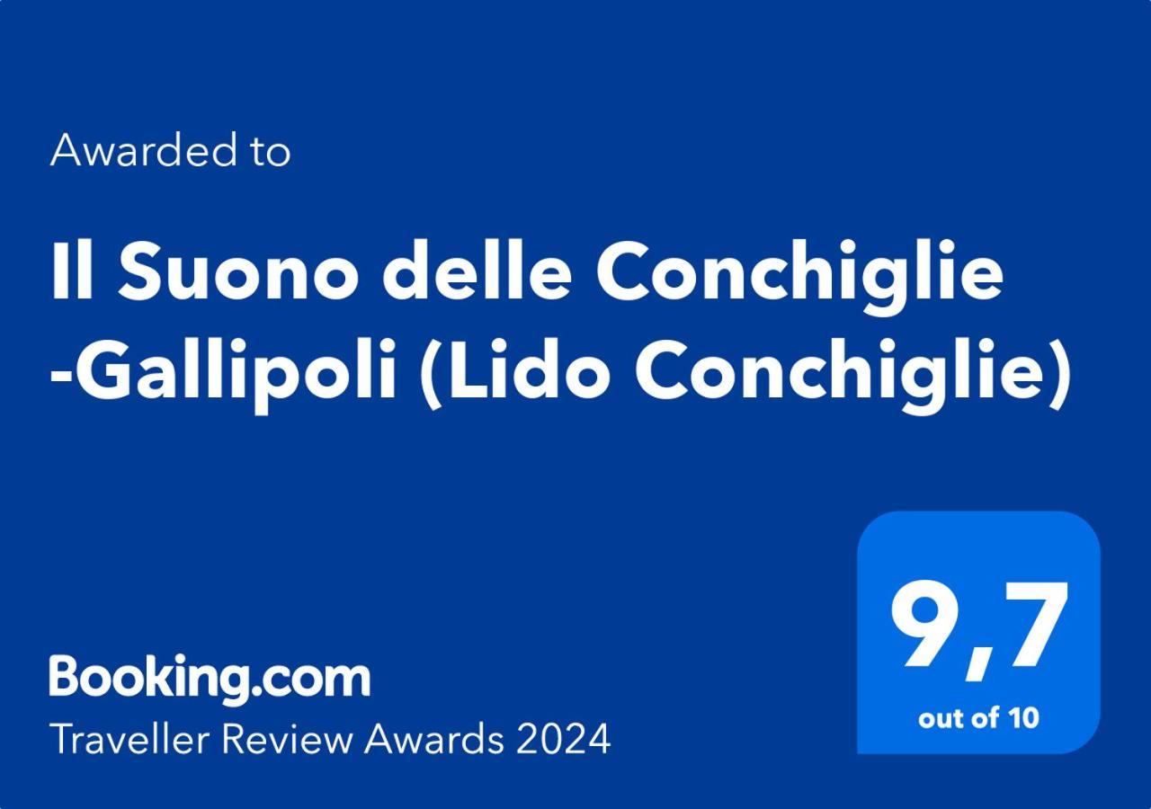 Il Suono Delle Conchiglie - Lido Conchiglie Gallipoli Exterior photo