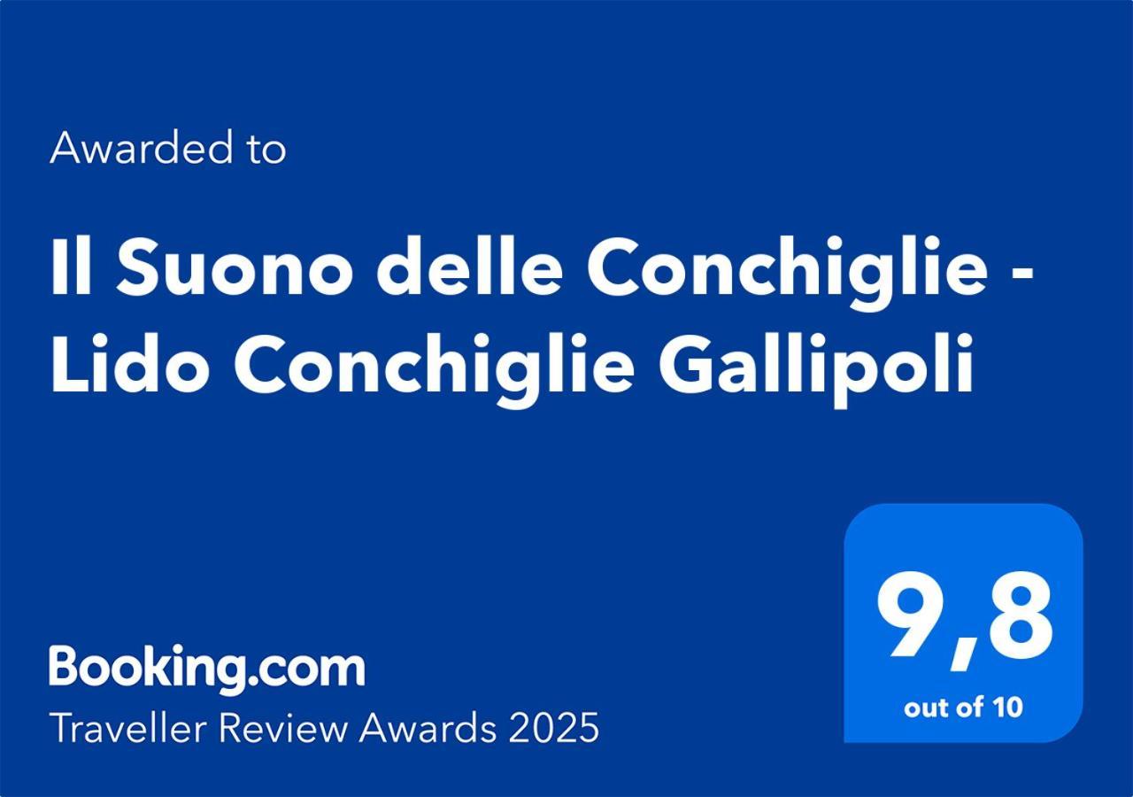 Il Suono Delle Conchiglie - Lido Conchiglie Gallipoli Exterior photo